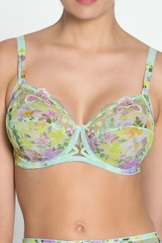 画像6: BCJ6153-SL｜Linge J53｜フルカップブラ 脇補強タイプ プリント｜Lise Charmel リズシャルメル【サイズ交換NG】【クーポン対象外】輸入下着・高級ランジェリー  (6)