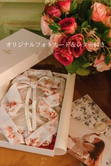 画像18: Gustav-Klimt-Lingerie-Set  | クリムト柄ブラレット＆ショーツセット・ゴールド×ネイビー・シルク混・替えストラップ付き | LA MUSA ラミューザ【サイズ交換NG】ラミューザ LA MUSA 輸入下着・ 高級ランジェリー   (18)