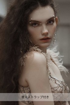 画像7: 【サンプル特別価格】Aurora Sparkle Set|ブラレット&ショーツセット・ノンパテッドブラ・替えストラップ付・スパンコール|ギフトBOX入り|未発表モデル・サンプル・見本品|LA MUSA ラミューザ【即日発送・サイズ交換NG】輸入下着・ 高級ランジェリー   (7)