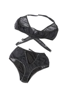 画像10: 【サンプル特別価格】Melody|ブラレット&ハイウエストショーツセット・ノンパテッドブラ・ホルターネック・シースルー|ギフトBOX入り|未発表モデル・サンプル・見本品|LA MUSA ラミューザ【即日発送・サイズ交換NG】輸入下着・ 高級ランジェリー   (10)