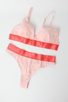 画像4: 【サンプル特別価格】Candy New light|ブラレット&ショーツセット・ノンパテッドブラ・コットン|ギフトBOX入り|未発表モデル・サンプル・見本品|LA MUSA ラミューザ【即日発送・サイズ交換NG】輸入下着・ 高級ランジェリー   (4)