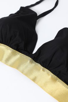 画像6: 【サンプル特別価格】Gold Line light|ブラレット&ショーツセット・ノンパテッドブラ・コットン|ギフトBOX入り|未発表モデル・サンプル・見本品|LA MUSA ラミューザ【即日発送・サイズ交換NG】輸入下着・ 高級ランジェリー   (6)