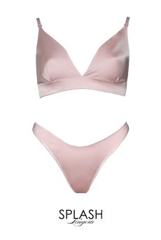 画像1: 【サンプル特別価格】Rose water｜ブラレット＆ショーツセット・ノンパテッドブラ・替えの羽付ストラップ｜ギフトBOX入り｜未発表モデル・サンプル・見本品｜LA MUSA ラミューザ【即日発送・サイズ交換NG】輸入下着・ 高級ランジェリー   (1)