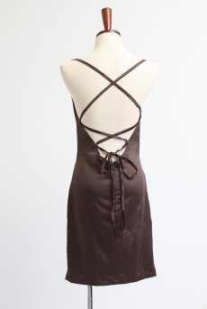 画像5: 【サンプル特別価格】Chocolate Dress|ショートドレス・後ろレースアップ・後ろファスナー|ギフトBOX入り|未発表モデル・サンプル・見本品|LA MUSA ラミューザ【即日発送・サイズ交換NG】輸入下着・ 高級ランジェリー   (5)