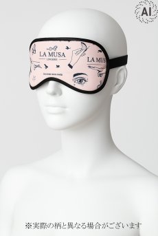 画像9: 【サンプル特別価格】Art Tattoo Travel Set｜トラベル4点セット・アイマスク・シュシュ・マスク・巾着ポーチ｜ギフトBOX入り｜LA MUSAアイコンプリント・未発表モデル・サンプル・見本品｜LA MUSA ラミューザ【即日発送・サイズ交換NG】輸入下着・ 高級ランジェリー   (9)