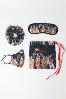画像7: 【サンプル特別価格】Primavera Travel Set|トラベル4点セット・アイマスク・シュシュ・マスク・巾着ポーチ|ギフトBOX入り|プリマヴェーラ柄・未発表モデル・サンプル・見本品|LA MUSA ラミューザ【即日発送・サイズ交換NG】輸入下着・ 高級ランジェリー   (7)