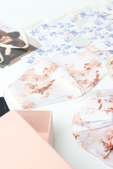 画像3: 【サンプル特別価格】Heaven Travel Set|トラベル4点セット・アイマスク・シュシュ・マスク・巾着ポーチ|ギフトBOX入り|・未発表モデル・サンプル・見本品|LA MUSA ラミューザ【即日発送・サイズ交換NG】輸入下着・ 高級ランジェリー   (3)