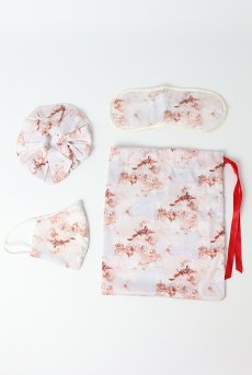 画像7: 【サンプル特別価格】Heaven Travel Set|トラベル4点セット・アイマスク・シュシュ・マスク・巾着ポーチ|ギフトBOX入り|・未発表モデル・サンプル・見本品|LA MUSA ラミューザ【即日発送・サイズ交換NG】輸入下着・ 高級ランジェリー   (7)