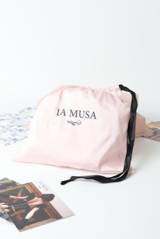 画像1: 【サンプル特別価格】Rose Muse Lingerie Pouch|ランジェリーポーチ・巾着|ギフトBOX入り|LA MUSAアイコンプリント・未発表モデル・サンプル・見本品|LA MUSA ラミューザ【即日発送・サイズ交換NG】輸入下着・ 高級ランジェリー   (1)