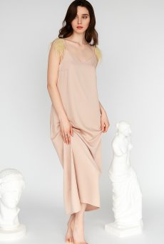 画像1: 【サンプル特別価格】Angel-Slip-Dress-Long｜ロングドレス｜ギフトBOX入り｜未発表モデル・サンプル・見本品｜LA MUSA ラミューザ【即日発送・サイズ交換NG】輸入下着・ 高級ランジェリー   (1)