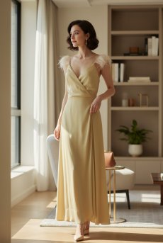 画像17: 【70%OFF】アウトレットSALE｜M｜Golden Hour Dress & Venetian-Gold-Corset｜ロングドレス＆コルセット｜ギフトBOX入り｜未発表モデル・サンプル・見本品｜LA MUSA ラミューザ【即日発送・サイズ交換NG・クーポン適用対象外】輸入下着・ 高級ランジェリー   (17)