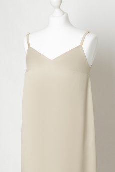 画像10: Angel-Slip-Dress-Long  | ロングドレス・ベージュ・シルク混・2way・取り替えOKな羽ストラップ付き | LA MUSA ラミューザ| ラミューザ LA MUSA 輸入下着・ 高級ランジェリー   (10)