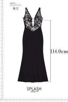 画像3: L602-LD｜ランジェリードレス（マキシ丈・マーメイドライン）｜Lace Shop｜インポートランジェリー【即日発送・サイズ交換OK・メール便対象】輸入下着・ランジェリー (3)