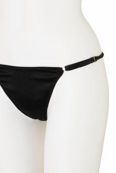 画像16: 在庫限り｜Lace Weekend Set Black High  | ノンワイヤーブラ＆ショーツセット・フロントホック・Tバック・ブラック・クロコダイル柄・ポーチ付き | maimia マイミア【サイズ交換NG・クーポン割引対象外】 日本製・高級ランジェリー   (16)