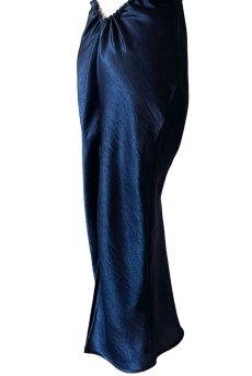 画像7: GARDEN DRESS  | ドレス・カップ付き・ネイビー・バックオープン | maimia マイミア【サイズ交換NG・クーポン割引対象外】 日本製・高級ランジェリー   (7)