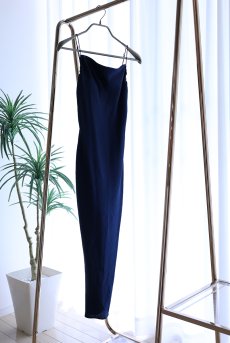 画像8: GARDEN DRESS  | ドレス・カップ付き・ネイビー・バックオープン | maimia マイミア【サイズ交換NG・クーポン割引対象外】 日本製・高級ランジェリー   (8)