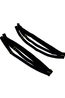 画像18: 【先行予約】10％OFF｜M515-SET｜ブラ＆ガーターベルト＆レッグストラップ＆Tバックショーツ4点セット（ワイヤー入り・ヒップサイズ調整可）｜Muse Line｜インポートランジェリー輸入下着・ランジェリー (18)
