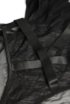 画像14: M522-TED｜ブラカップ付テディ＆バニーカチューシャの2点セット（エナメル素材・シースルー）｜Muse Line｜インポートランジェリー【即日発送】輸入下着・ランジェリー (14)