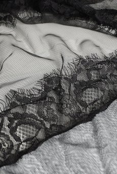 画像25: M524-SET｜ノンワイヤーブラ・パンティ・ガーターバンド・シースルーガウン 豪華4点セット（アイラッシュレース）｜Muse Line｜インポートランジェリー【即日発送】輸入下着・ランジェリー (25)