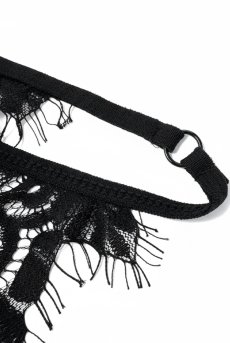 画像15: Freyja set｜ハイネックブラ＆ショーツセット（アイラッシュレース）｜Muse Line｜インポートSexyランジェリー【即日発送・サイズ交換NG・メール便対象】輸入下着・ランジェリー   (15)