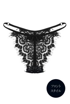 画像13: Freyja set｜ハイネックブラ＆ショーツセット（アイラッシュレース）｜Muse Line｜インポートSexyランジェリー【即日発送・サイズ交換NG・メール便対象】輸入下着・ランジェリー   (13)