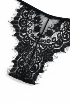 画像16: Freyja set｜ハイネックブラ＆ショーツセット（アイラッシュレース）｜Muse Line｜インポートSexyランジェリー【即日発送・サイズ交換NG・メール便対象】輸入下着・ランジェリー   (16)