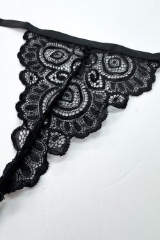 画像11: Aphrodite 3-pcs set｜ブラ＆ガーターベルト＆Tバック3点セット（ノンワイヤー）｜Muse Line｜インポートSexyランジェリー【即日発送・サイズ交換NG・メール便対象】輸入下着・ランジェリー   (11)