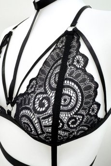 画像16: Aphrodite 3-pcs set｜ブラ＆ガーターベルト＆Tバック3点セット（ノンワイヤー）｜Muse Line｜インポートSexyランジェリー【即日発送・サイズ交換NG・メール便対象】輸入下着・ランジェリー   (16)