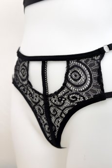 画像18: Aphrodite 3-pcs set｜ブラ＆ガーターベルト＆Tバック3点セット（ノンワイヤー）｜Muse Line｜インポートSexyランジェリー【即日発送・サイズ交換NG・メール便対象】輸入下着・ランジェリー   (18)