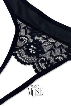 画像17: Lamia set｜オープンブラ＆オープンクロッチタンガセット（オープンランジェリー）｜Muse Line｜インポートSexyランジェリー【即日発送・サイズ交換NG・メール便対象】輸入下着・ランジェリー   (17)