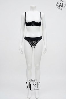 画像18: Lamia set｜オープンブラ＆オープンクロッチタンガセット（オープンランジェリー）｜Muse Line｜インポートSexyランジェリー【即日発送・サイズ交換NG・メール便対象】輸入下着・ランジェリー   (18)