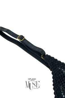 画像13: Selene 3-pcs set｜ブラ＆ガーターベルト付きオープンスカート＆Tバック3点セット（ワイヤー入り・シースルー・フィッシュネット）｜Muse Line｜インポートSexyランジェリー【即日発送・サイズ交換NG・メール便対象】輸入下着・ランジェリー   (13)