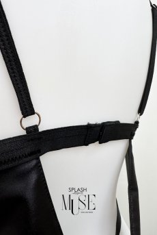 画像18: Bellona body｜ガーターベルト付きテディ（ボディースーツ・シースルー）｜Muse Line｜インポートSexyランジェリー【即日発送・サイズ交換NG・メール便対象】輸入下着・ランジェリー   (18)