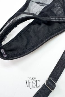 画像14: Astarte 4-pcs set｜シースルーブラ＆スカート＆ガーターベルト付きショーツ＆ガーターバンド4点セット｜Muse Line｜インポートSexyランジェリー【即日発送・サイズ交換NG・メール便対象】輸入下着・ランジェリー   (14)