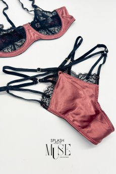 画像9: Tanit set｜ブラ＆Tバックショーツセット（ワイヤー入り）｜Muse Collection｜インポートSexyランジェリー【即日発送・サイズ交換NG・メール便対象】輸入下着・ランジェリー   (9)