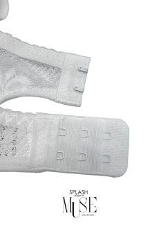 画像14: Charis babydoll｜オープンブラ一体型ベビードール＆Tバックセット（花柄・ホワイト）｜Muse Line｜インポートSexyランジェリー【即日発送・サイズ交換NG・メール便対象】輸入下着・ランジェリー   (14)