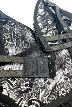 画像14: Diana babydoll｜ガーターベルト付きベビードール＆Tバックセット（ガーターベルト着脱OK）｜Muse Line｜インポートSexyランジェリー【即日発送・サイズ交換NG・メール便対象】輸入下着・ランジェリー   (14)