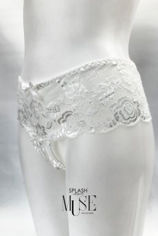 画像16: Eris set｜オープンブラ＆オープンクロッチタンガセット（オープンランジェリー・ホワイト）｜Muse Line｜インポートSexyランジェリー【即日発送・サイズ交換NG・メール便対象】輸入下着・ランジェリー   (16)