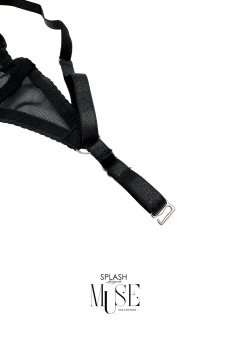 画像9: Jahi 4-pcs set｜オープンブラ＆ガーターベルト＆オープンショーツ＆ニプレス4点セット（ワイヤー入り）｜Muse Line｜インポートSexyランジェリー【即日発送・サイズ交換NG・メール便対象】輸入下着・ランジェリー   (9)