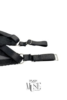 画像10: Jahi 4-pcs set｜オープンブラ＆ガーターベルト＆オープンショーツ＆ニプレス4点セット（ワイヤー入り）｜Muse Line｜インポートSexyランジェリー【即日発送・サイズ交換NG・メール便対象】輸入下着・ランジェリー   (10)