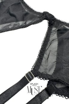 画像15: Jahi 4-pcs set｜オープンブラ＆ガーターベルト＆オープンショーツ＆ニプレス4点セット（ワイヤー入り）｜Muse Line｜インポートSexyランジェリー【即日発送・サイズ交換NG・メール便対象】輸入下着・ランジェリー   (15)