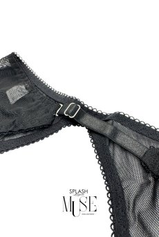 画像17: Jahi 4-pcs set｜オープンブラ＆ガーターベルト＆オープンショーツ＆ニプレス4点セット（ワイヤー入り）｜Muse Line｜インポートSexyランジェリー【即日発送・サイズ交換NG・メール便対象】輸入下着・ランジェリー   (17)