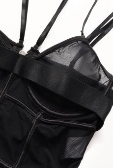 画像12: 【先行予約 10％OFF】Asteria body｜テディ（ワイヤー入り・ボディスーツ・シースルー）｜Muse Line｜インポートSexyランジェリー【即日発送・サイズ交換NG・メール便対象】輸入下着・ランジェリー   (12)