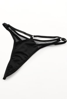 画像20: 【先行予約 10％OFF】Morrigan 3-pcs set｜ブラ＆Tバック＆ガーターセット（マイクロファイバー）｜Muse Line｜インポートSexyランジェリー【即日発送・サイズ交換NG・メール便対象】輸入下着・ランジェリー   (20)