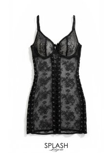 画像14: 【先行予約 10％OFF】Hera babydoll｜ベビードール＆Tバック（花柄レース・ワイヤー入り）｜Muse Line｜インポートSexyランジェリー【即日発送・サイズ交換NG・メール便対象】輸入下着・ランジェリー   (14)