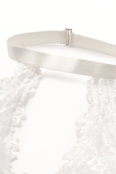 画像17: 【先行予約 10％OFF】Venus dress｜ロングスリップ＆Tバック（純白レース）｜Muse Line｜インポートSexyランジェリー【即日発送・サイズ交換NG・メール便対象】輸入下着・ランジェリー   (17)