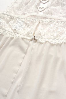 画像19: 【先行予約 10％OFF】Venus dress｜ロングスリップ＆Tバック（純白レース）｜Muse Line｜インポートSexyランジェリー【即日発送・サイズ交換NG・メール便対象】輸入下着・ランジェリー   (19)