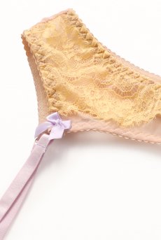 画像23: 【先行予約 10％OFF】Hebe 3pcs set｜シースルーブラ＆ガーターベルト＆Tバック＆レッグバンド（4点セット）｜Muse Line｜インポートSexyランジェリー【即日発送・サイズ交換NG・メール便対象】輸入下着・ランジェリー   (23)