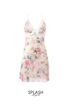 画像18: 【先行予約 10％OFF】Flora babydoll robe set｜ベビードール＆ガウン＆Tバック（クリームイエロー・純白レース・3点セット）｜Muse Line｜インポートSexyランジェリー【即日発送・サイズ交換NG・メール便対象】輸入下着・ランジェリー   (18)