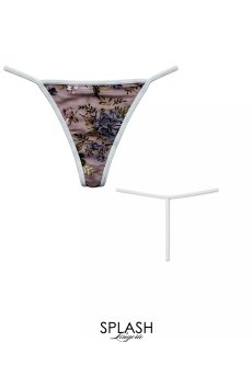 画像20: 【先行予約 10％OFF】Nysa babydoll robe set｜ベビードール＆ガウン＆Tバック（パープル・花柄レース・3点セット）｜Muse Line｜インポートSexyランジェリー【即日発送・サイズ交換NG・メール便対象】輸入下着・ランジェリー   (20)